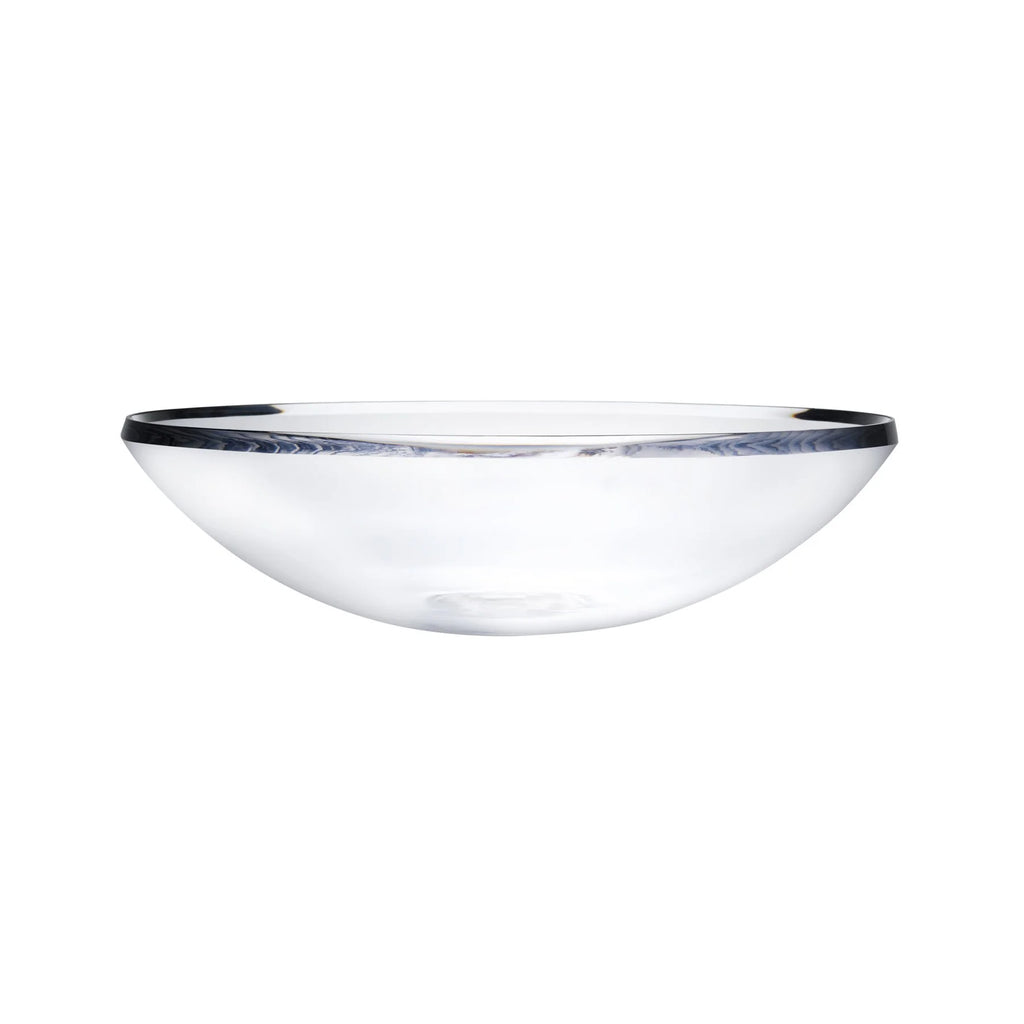 Lily Bowl - 32cm- Nude Glass | Luxe Kristallen Design Schaal