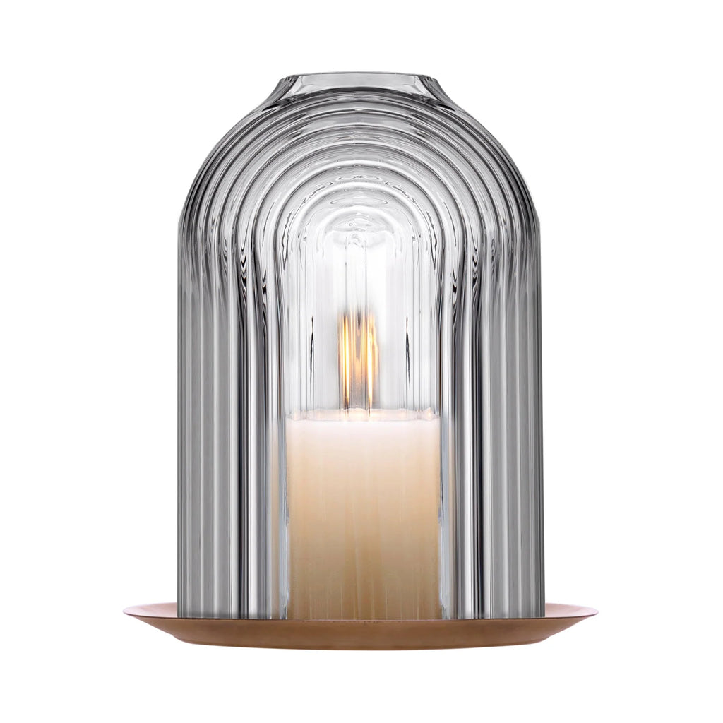 ILO Kandelaar - 28 cm– Luxe design van Nude Glass