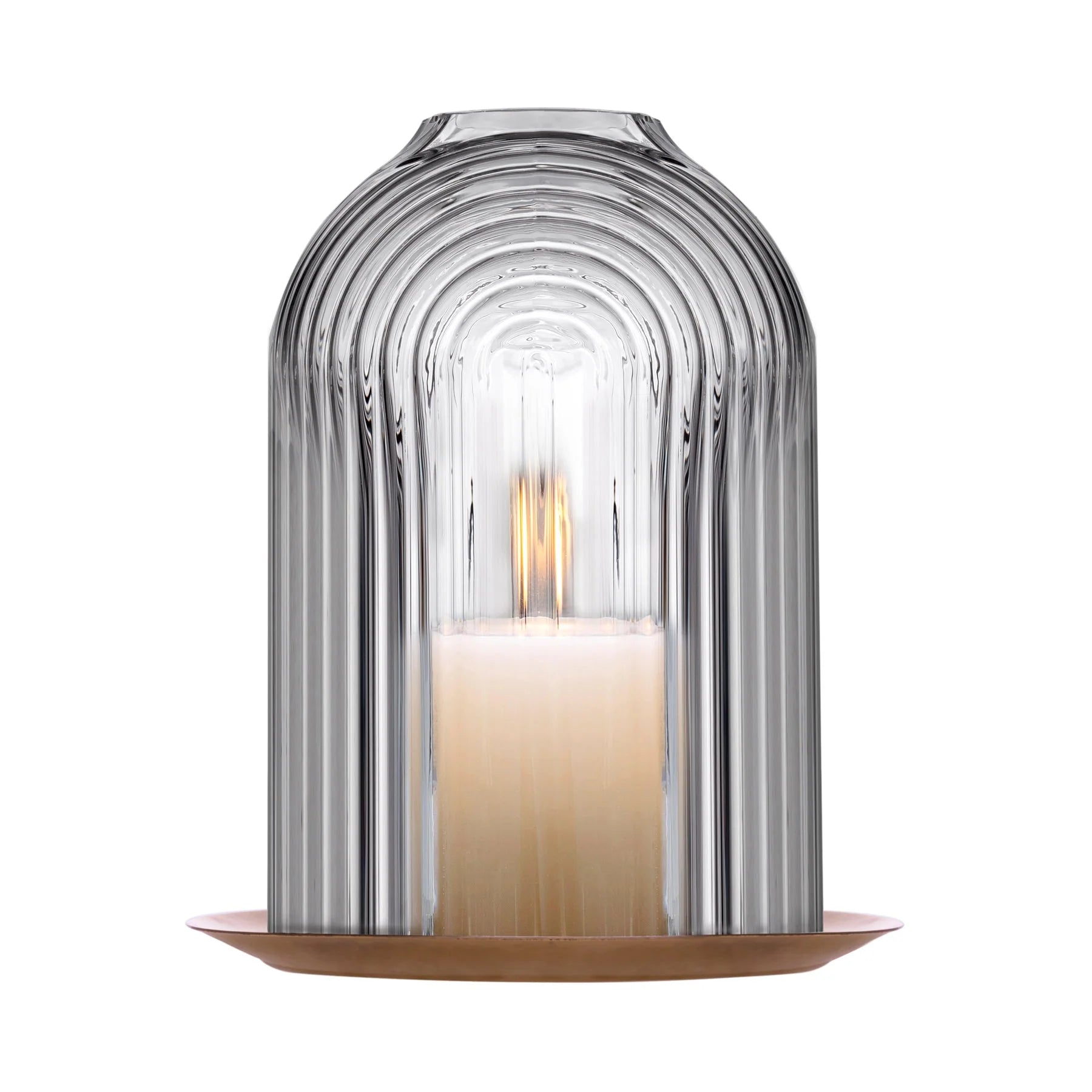 ILO Kandelaar - 28 cm– Luxe design van Nude Glass