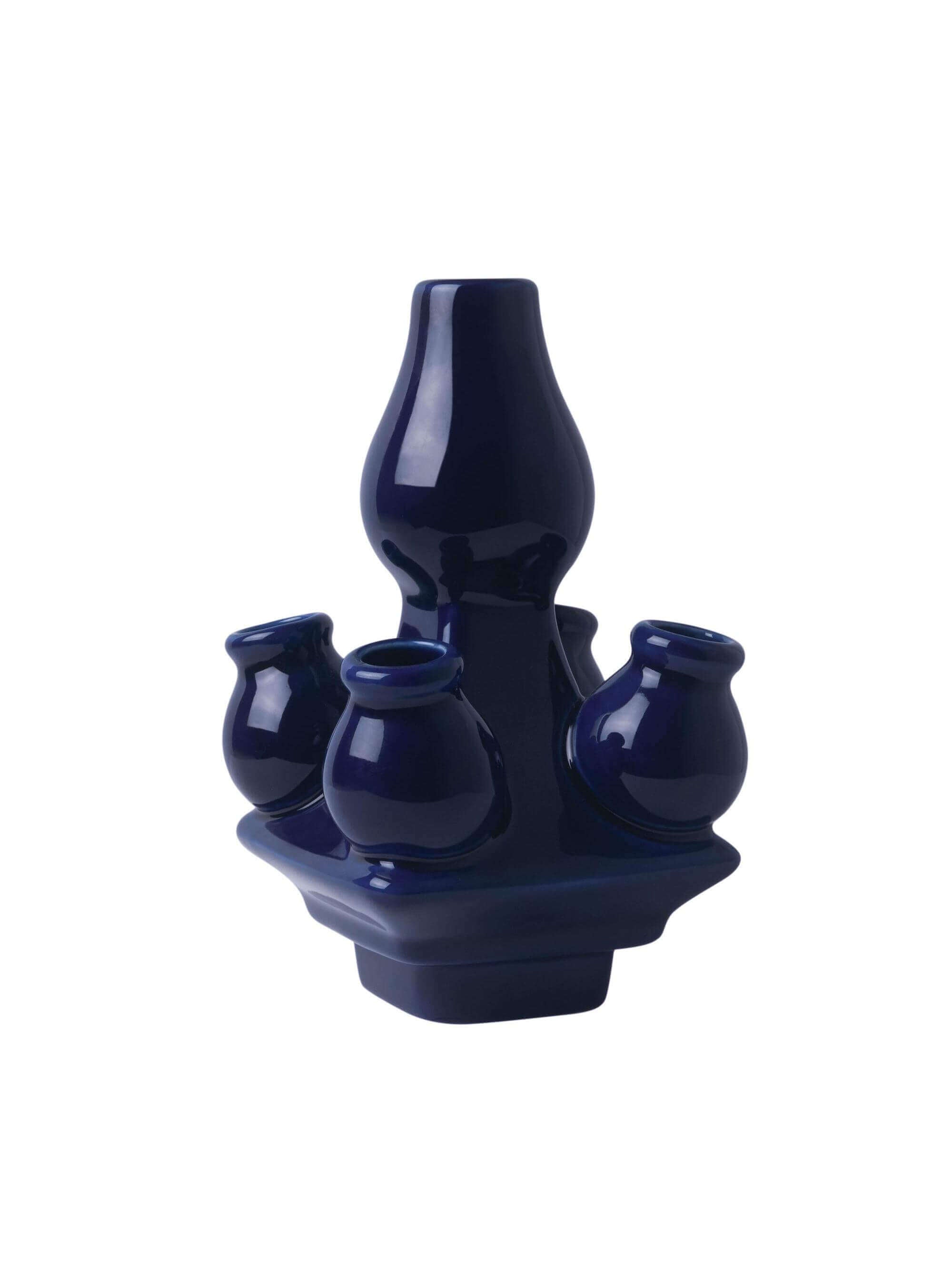 Tulpenvaas - Stapelgekte - Donkerblauw - Top - Heinen Delfts Blauw