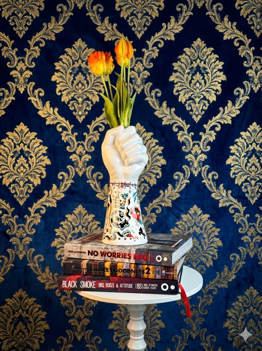 Bold Monkey Vaas Liberty Matters – Kleurrijk