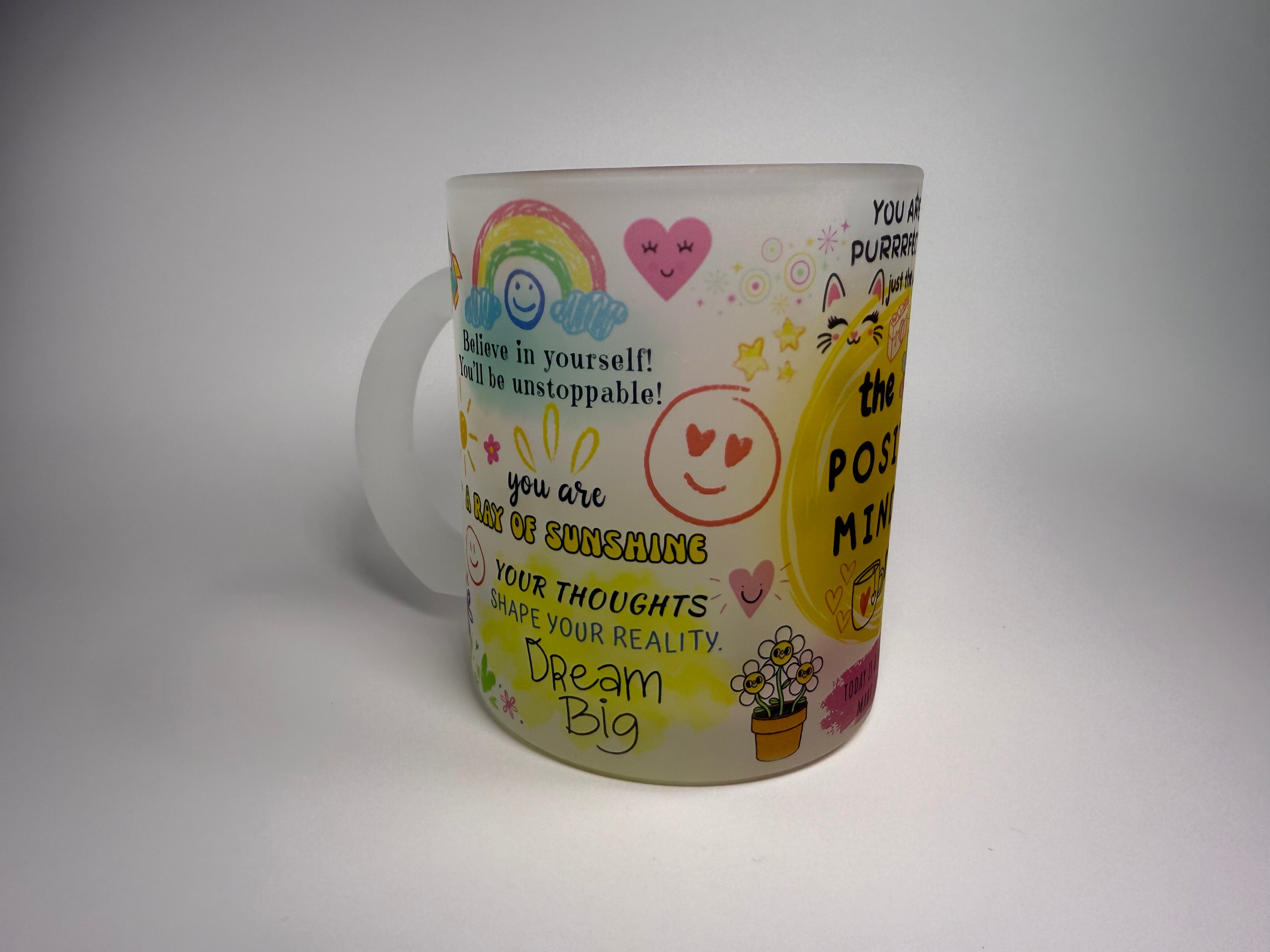 Thee glas " Positive mindset"