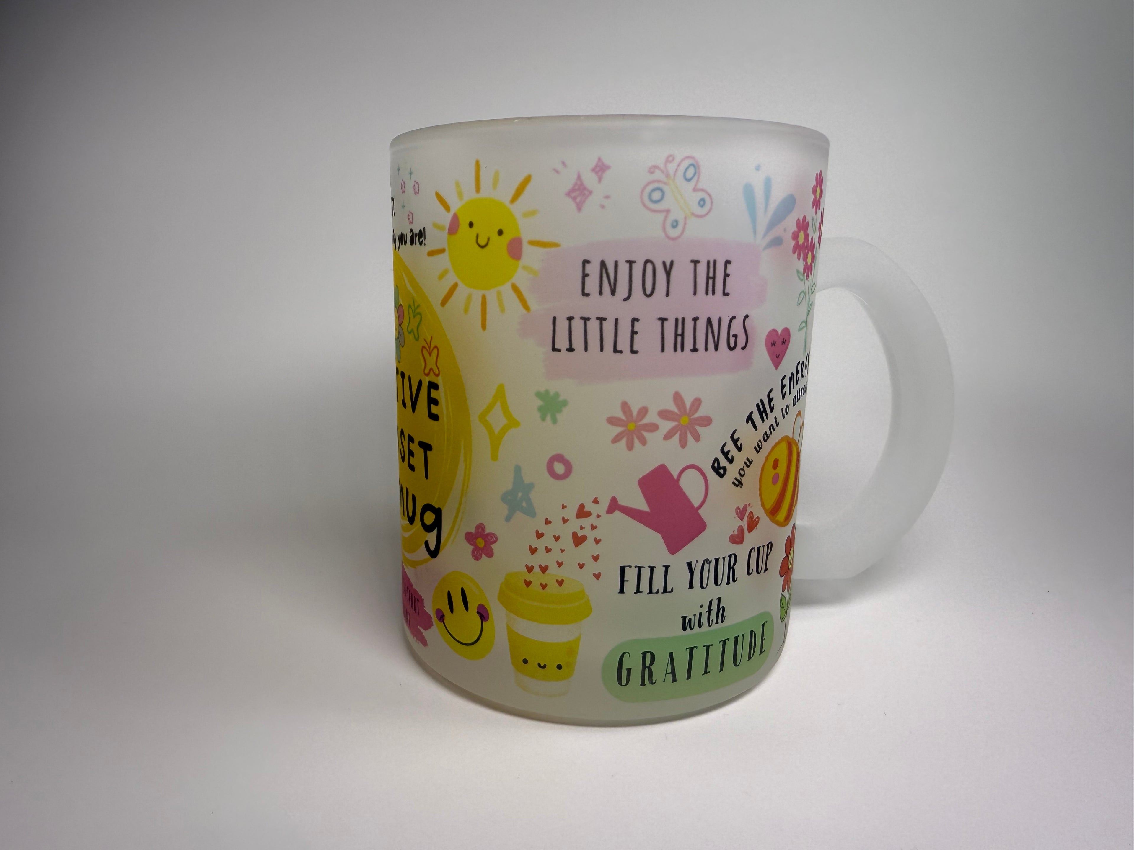 Thee glas " Positive mindset"