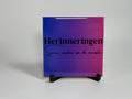 Tegeltje Herinneringen