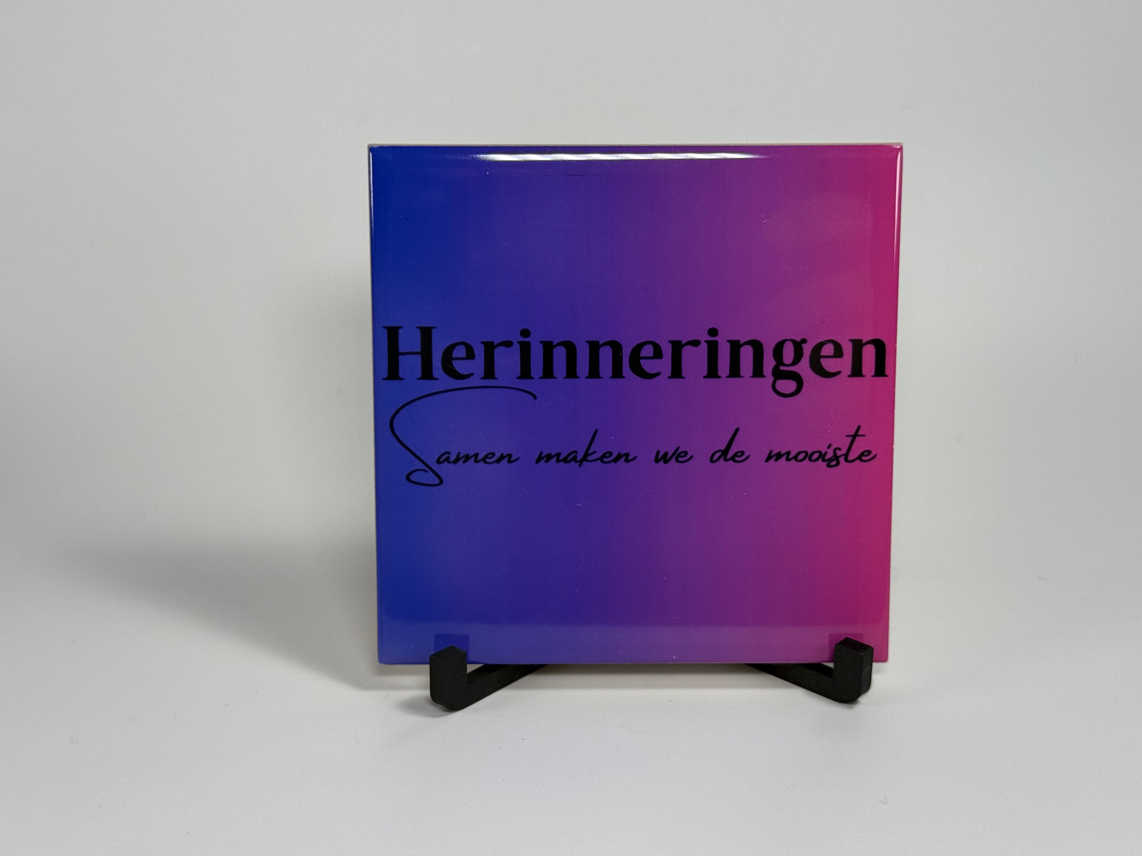 Tegeltje Herinneringen