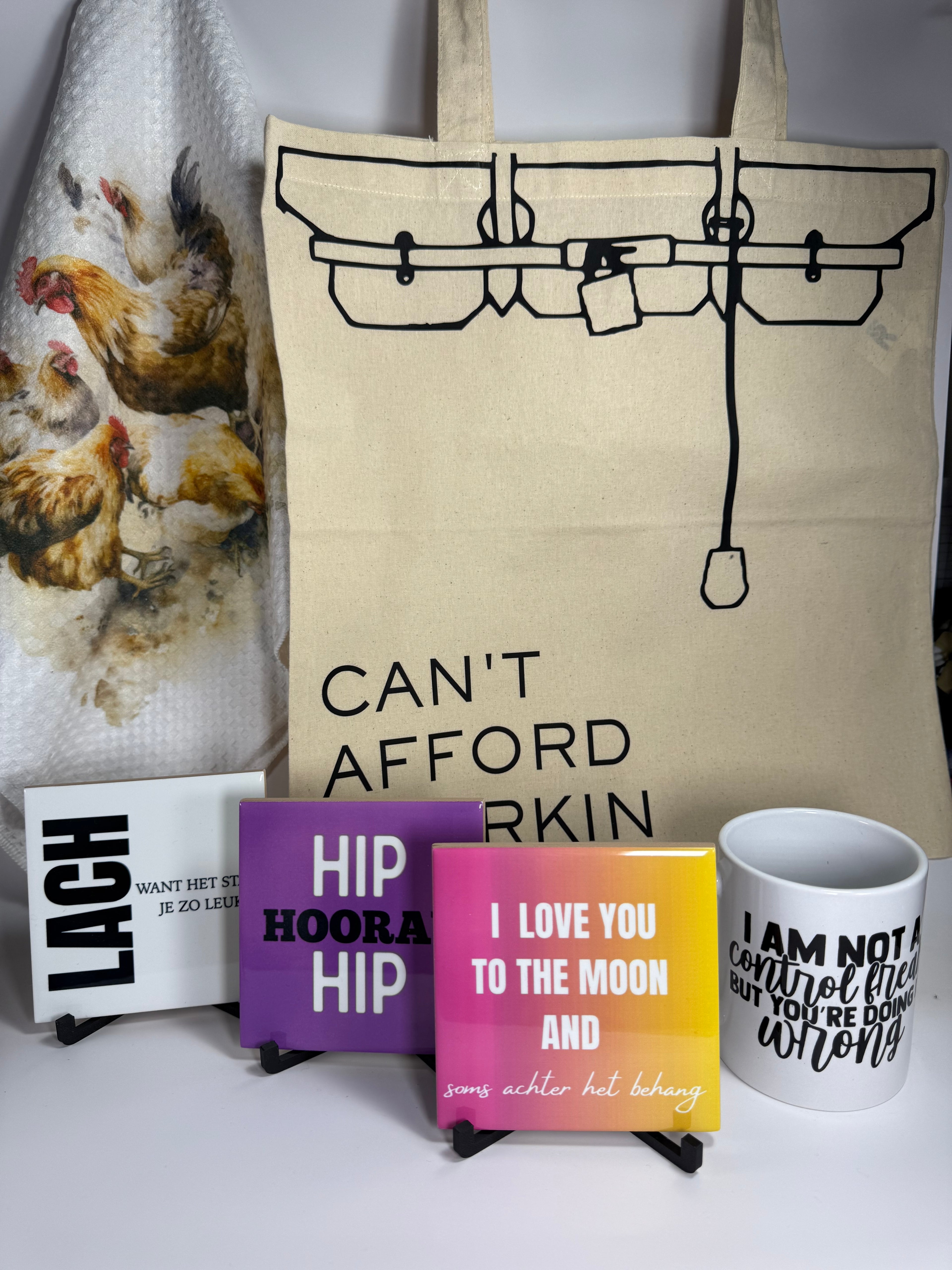 Linnen tas-  Can't afford