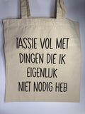 Linnen tas- Tassie vol dingen