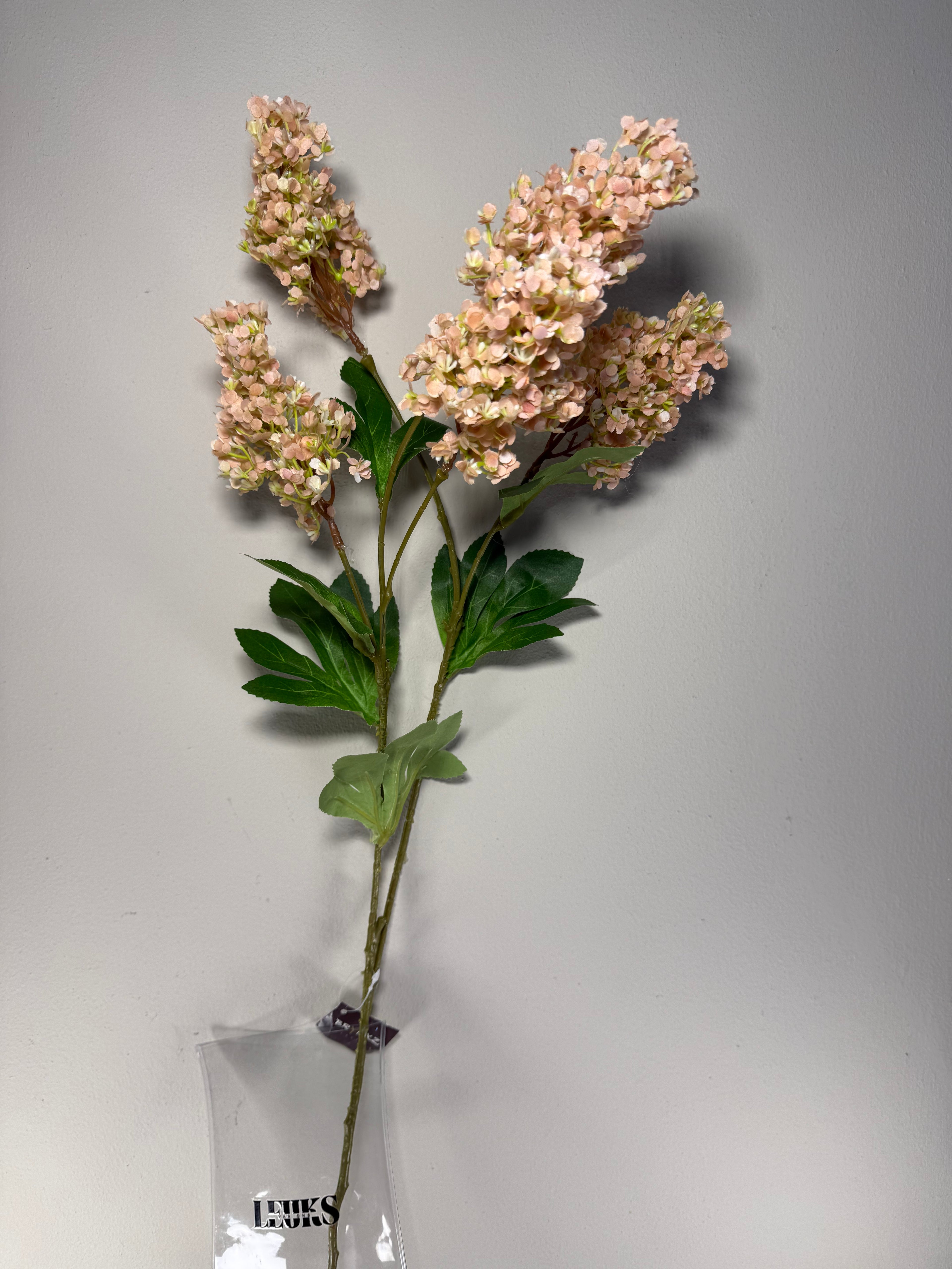 Hydrangea spray khaki grande 75 cm