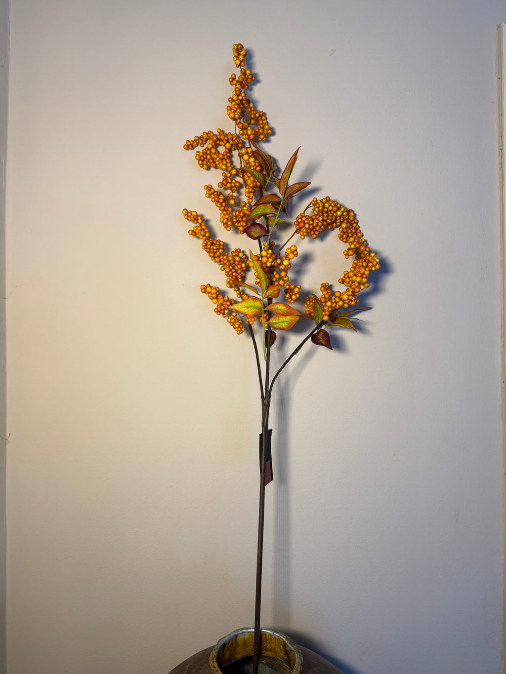 Branch Berry 116cm orange