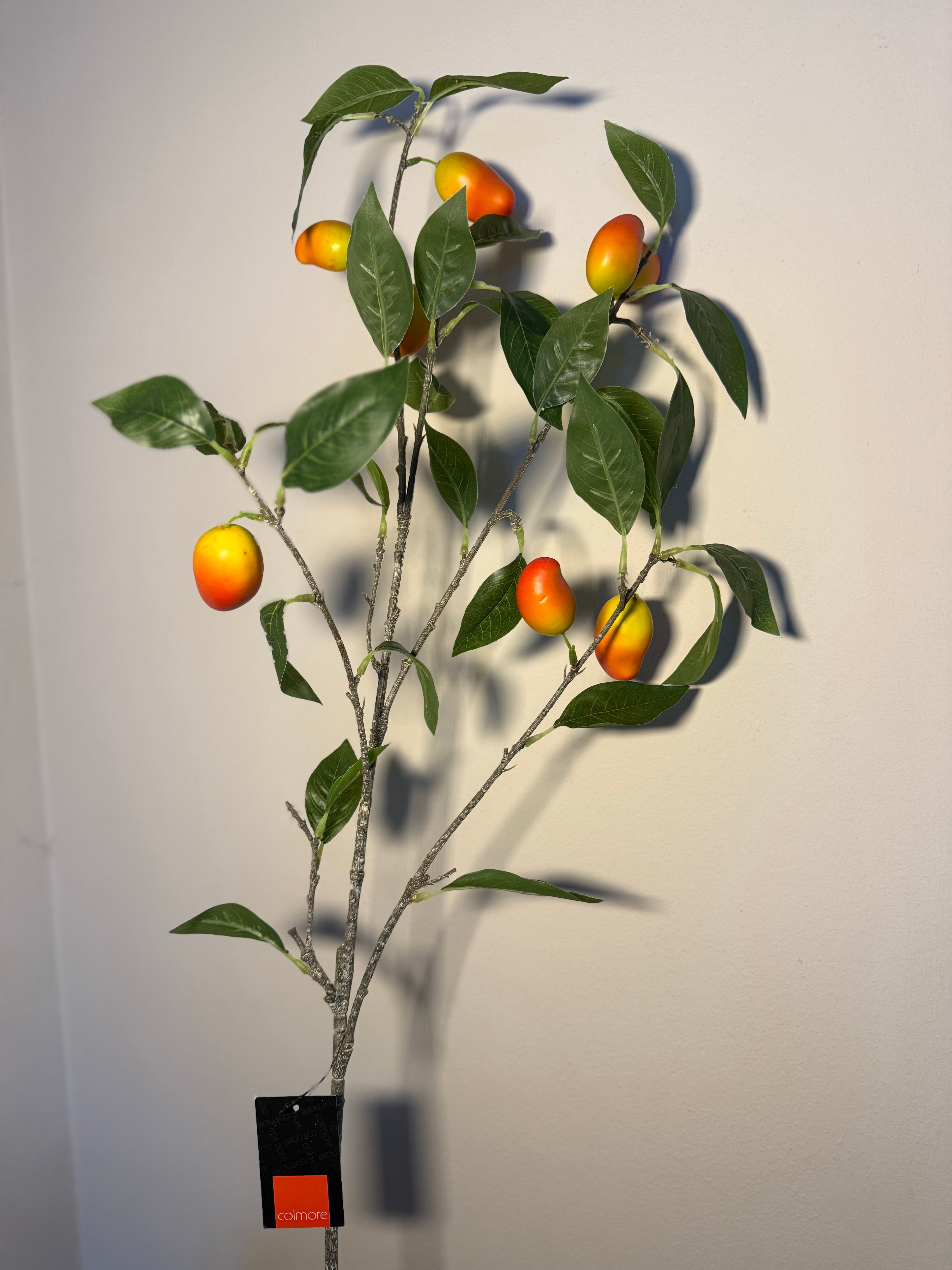 Branch mango orange yellow 92 cm