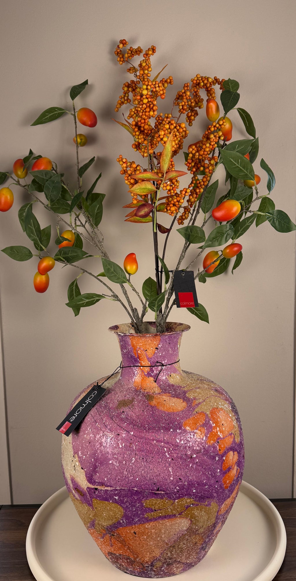 Branch mango orange yellow 92 cm