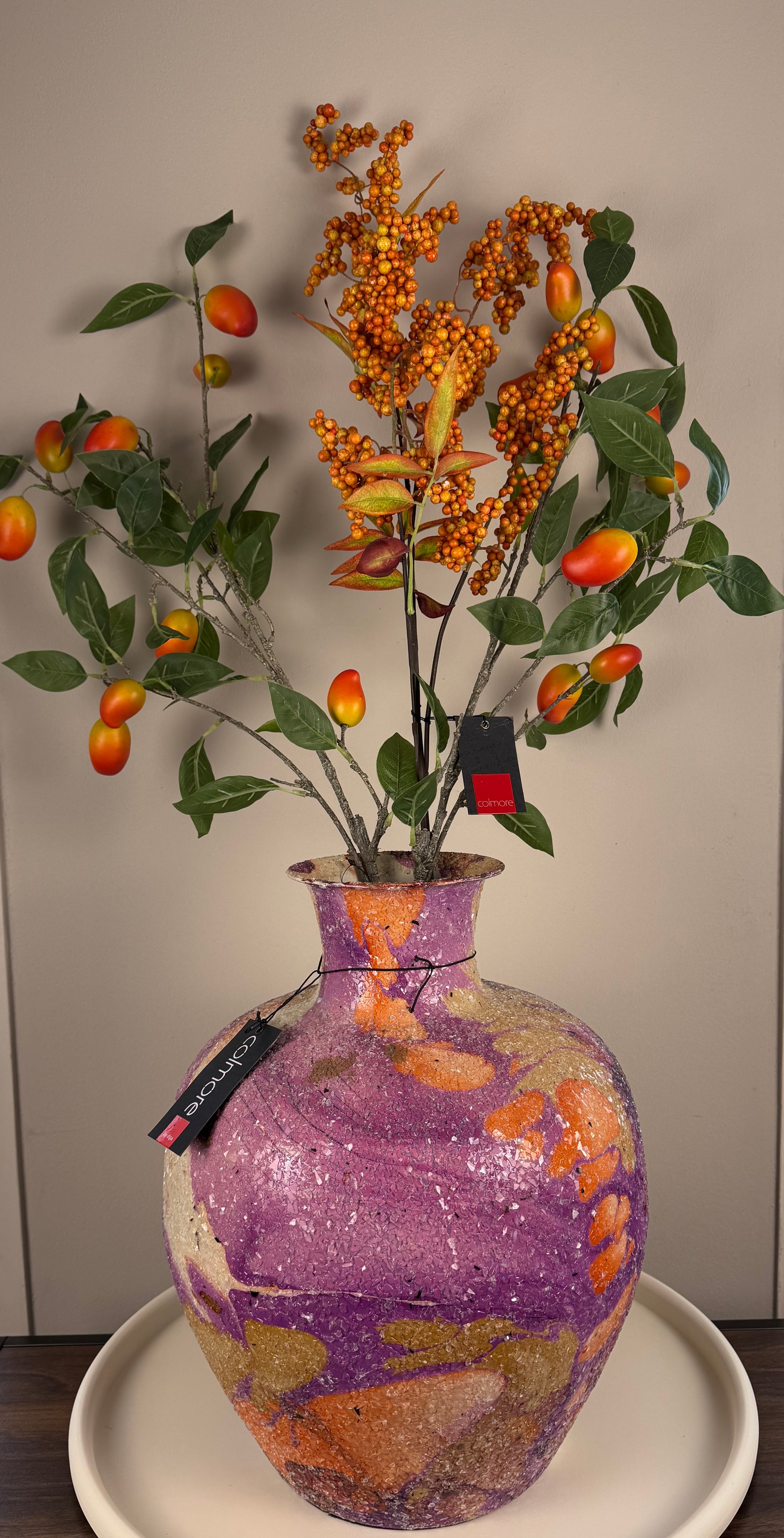 Branch mango orange yellow 92 cm