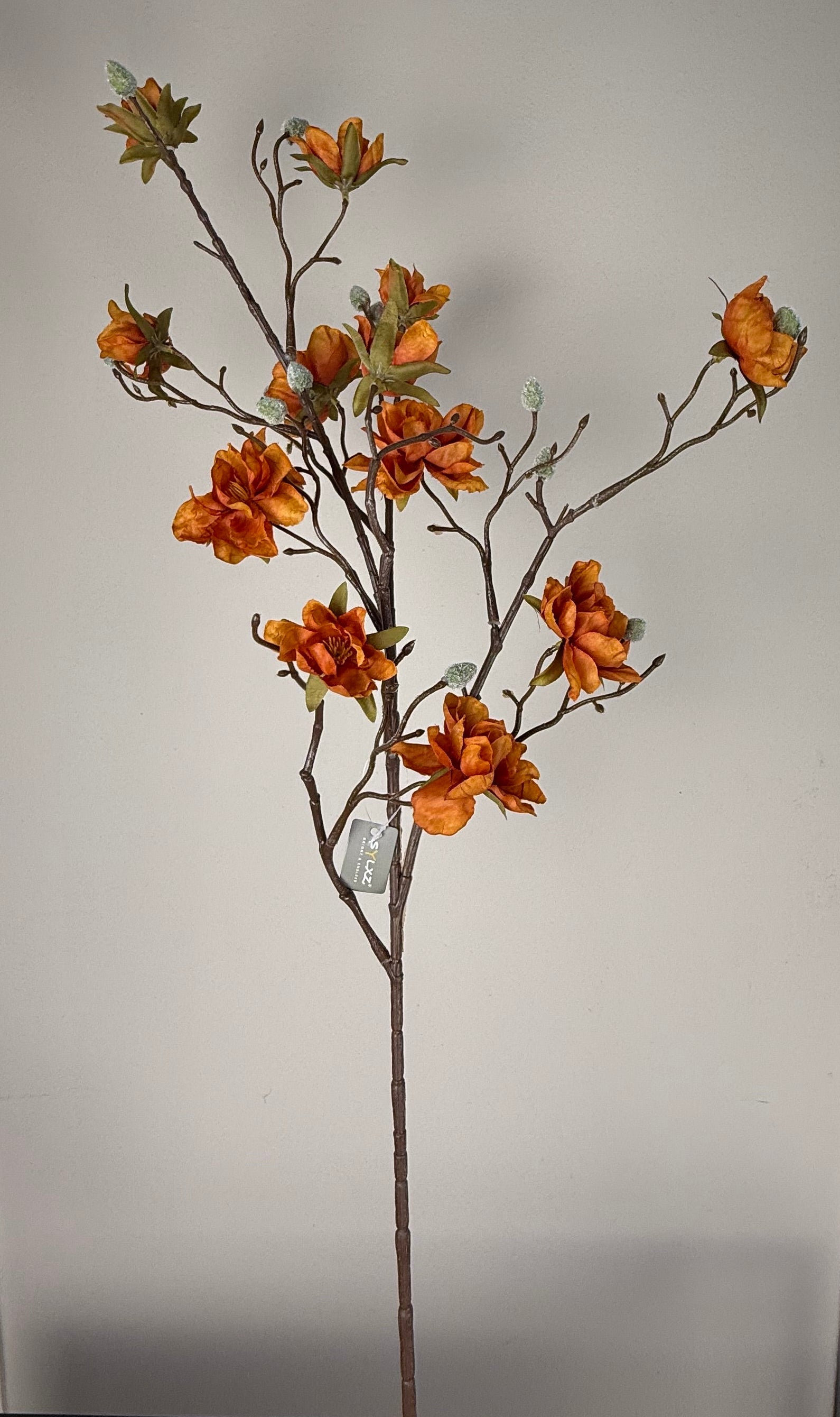 Azalea stem orange 83 cm