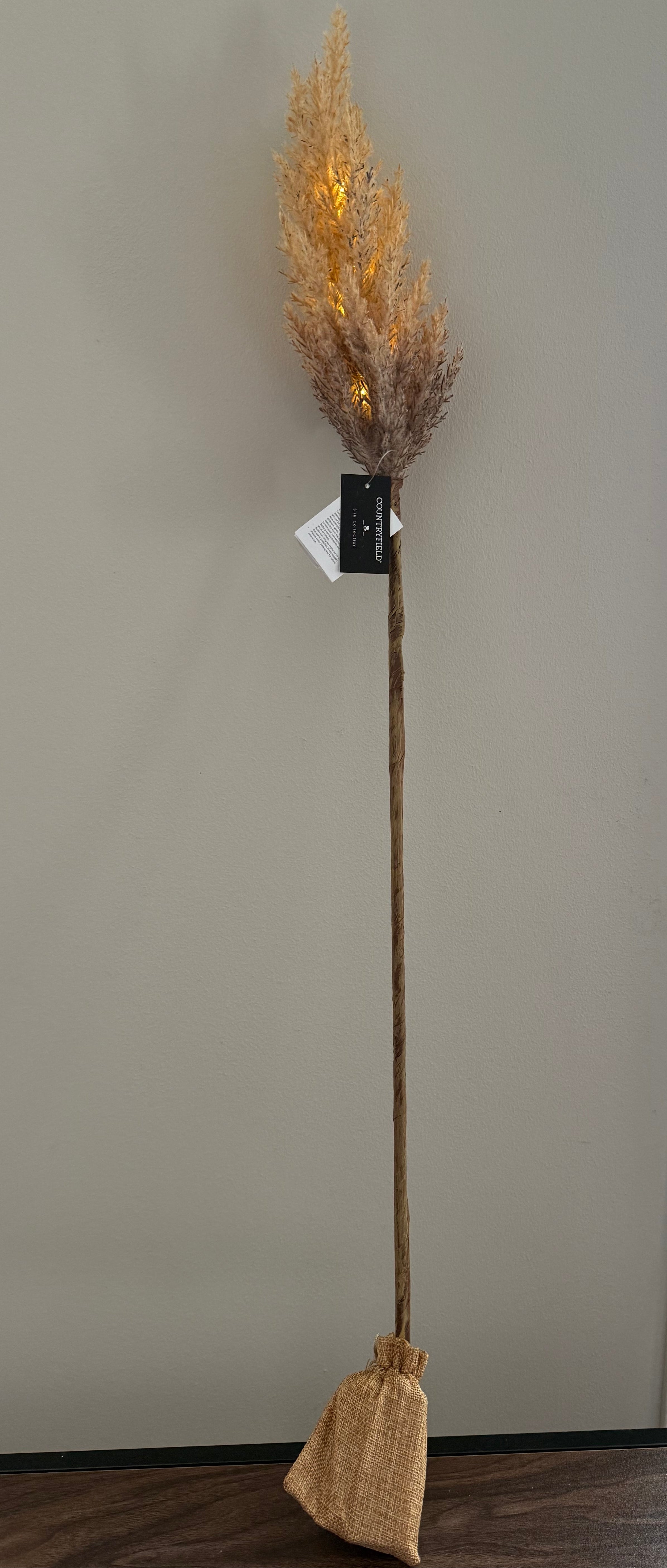 Astilbe Kunsttak met LED  lichtbruin - Countryfield