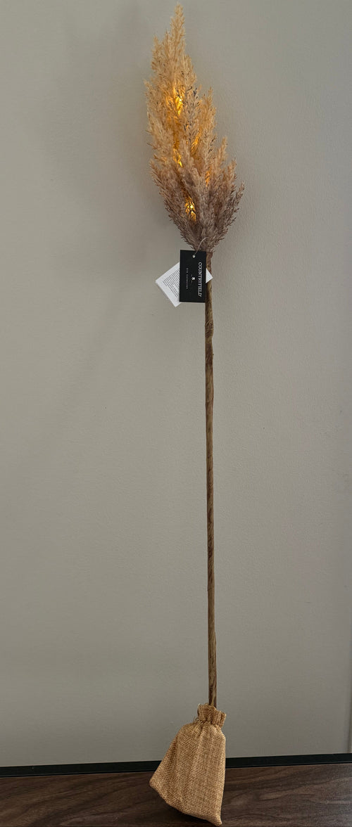 Astilbe Kunsttak met LED  lichtbruin - Countryfield