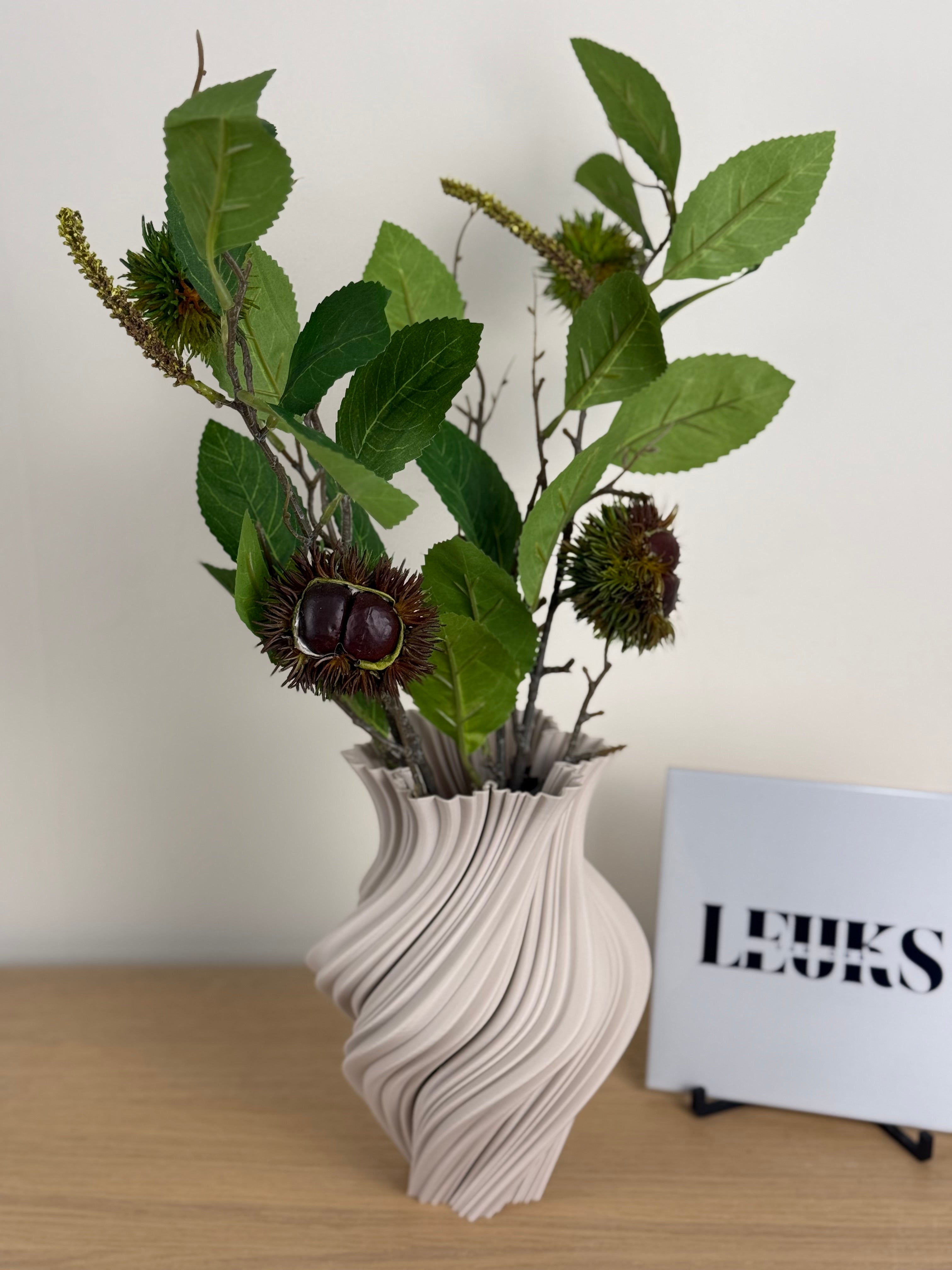 Kunsttak Kastanje Green/Brown – Branch Chestnut – ±50 cm – Zeer Realistisch