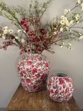 Colmore by Diga Pomegranate Mosaic Vaas Multi/Taupe 40 cm