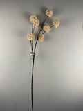 Kunstbloemen Tak Pompom Large Cream – Zijdebloemen Tak 98 cm – Luxe Bloemendecoratie