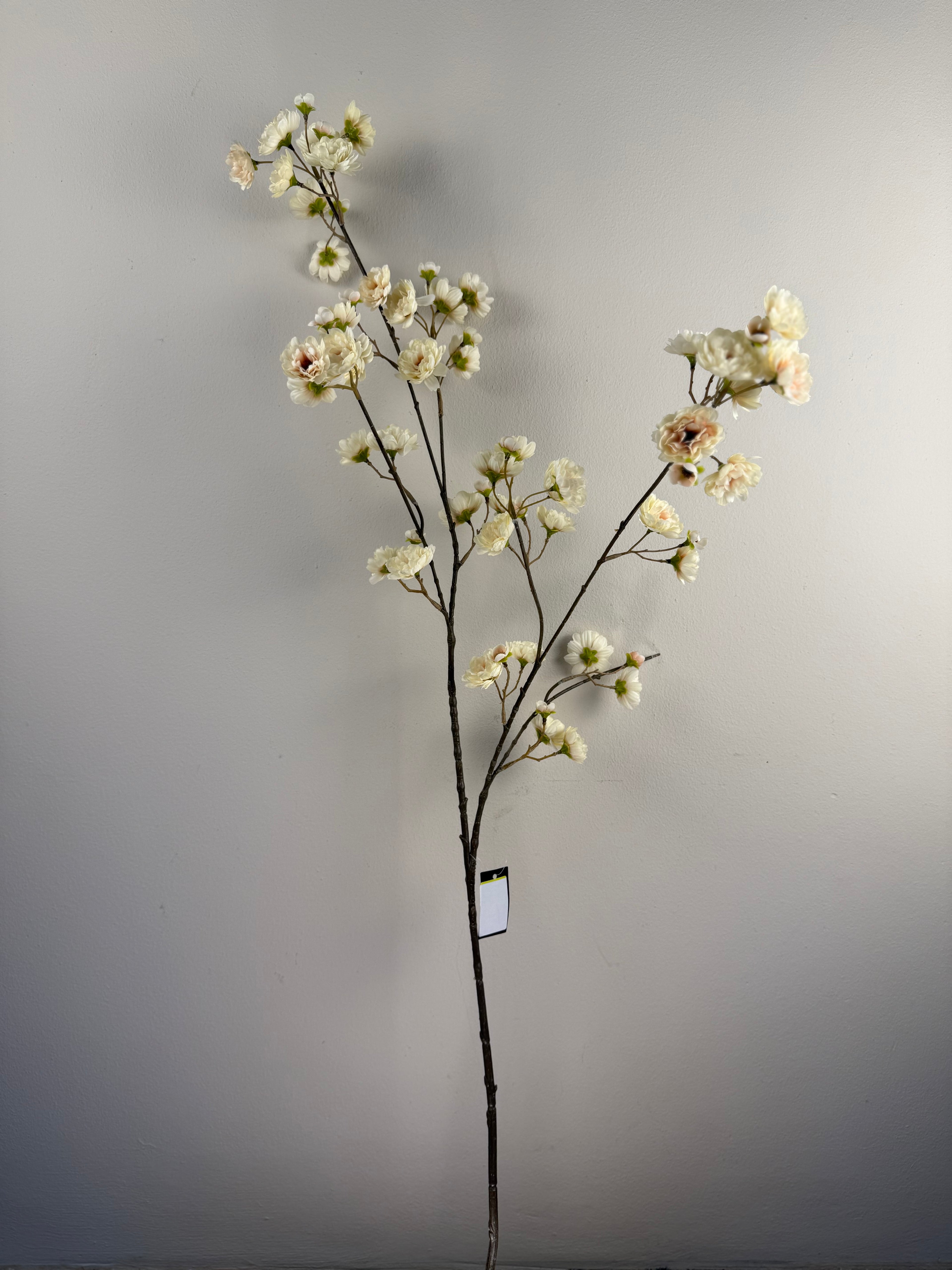 Kunsttak Blossom Cream 110 cm – Luxe Bloesem Tak – Extra Lang & Zeer Realistisch