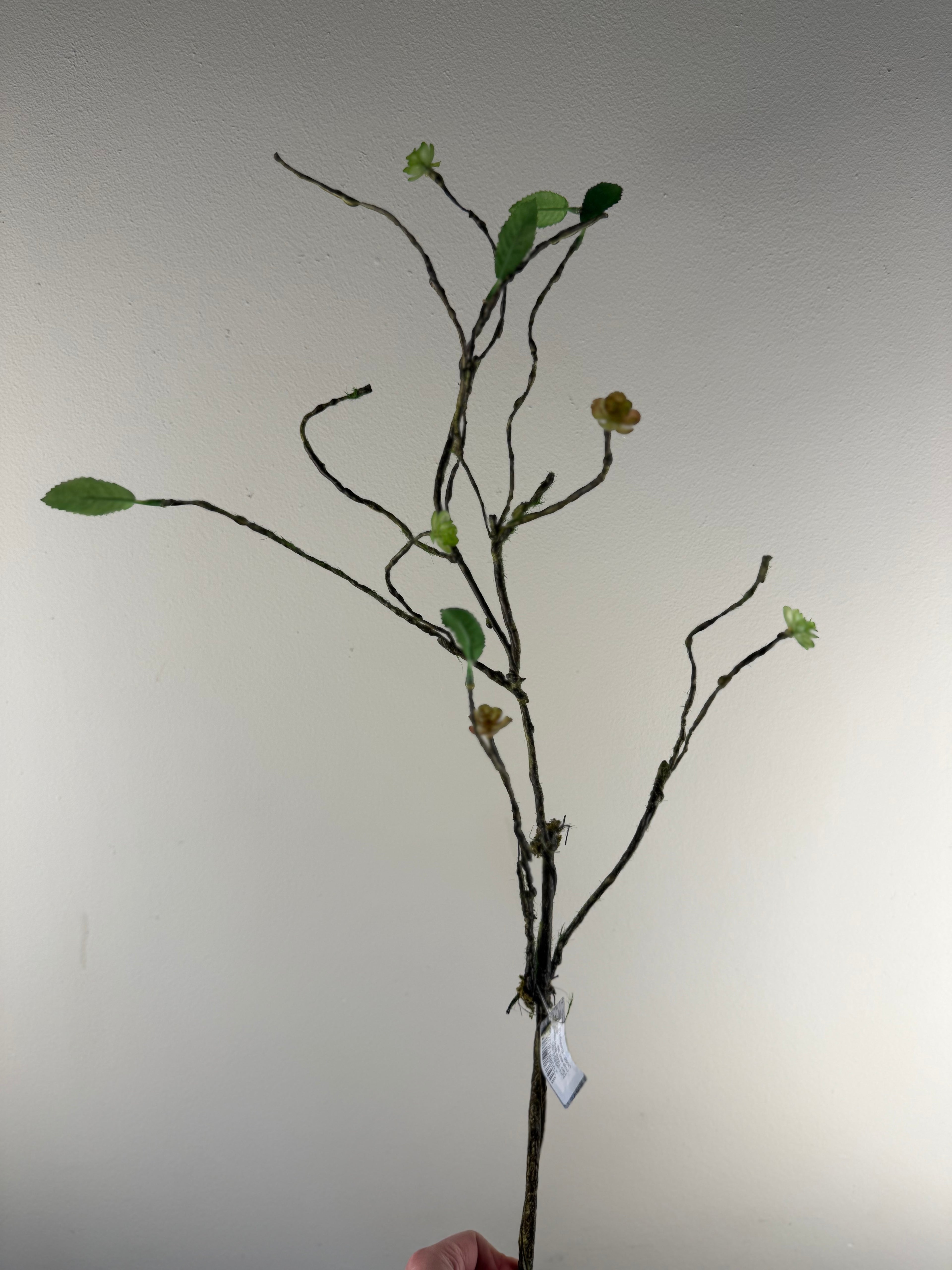 Flex TWIG spray with leaf 79cm