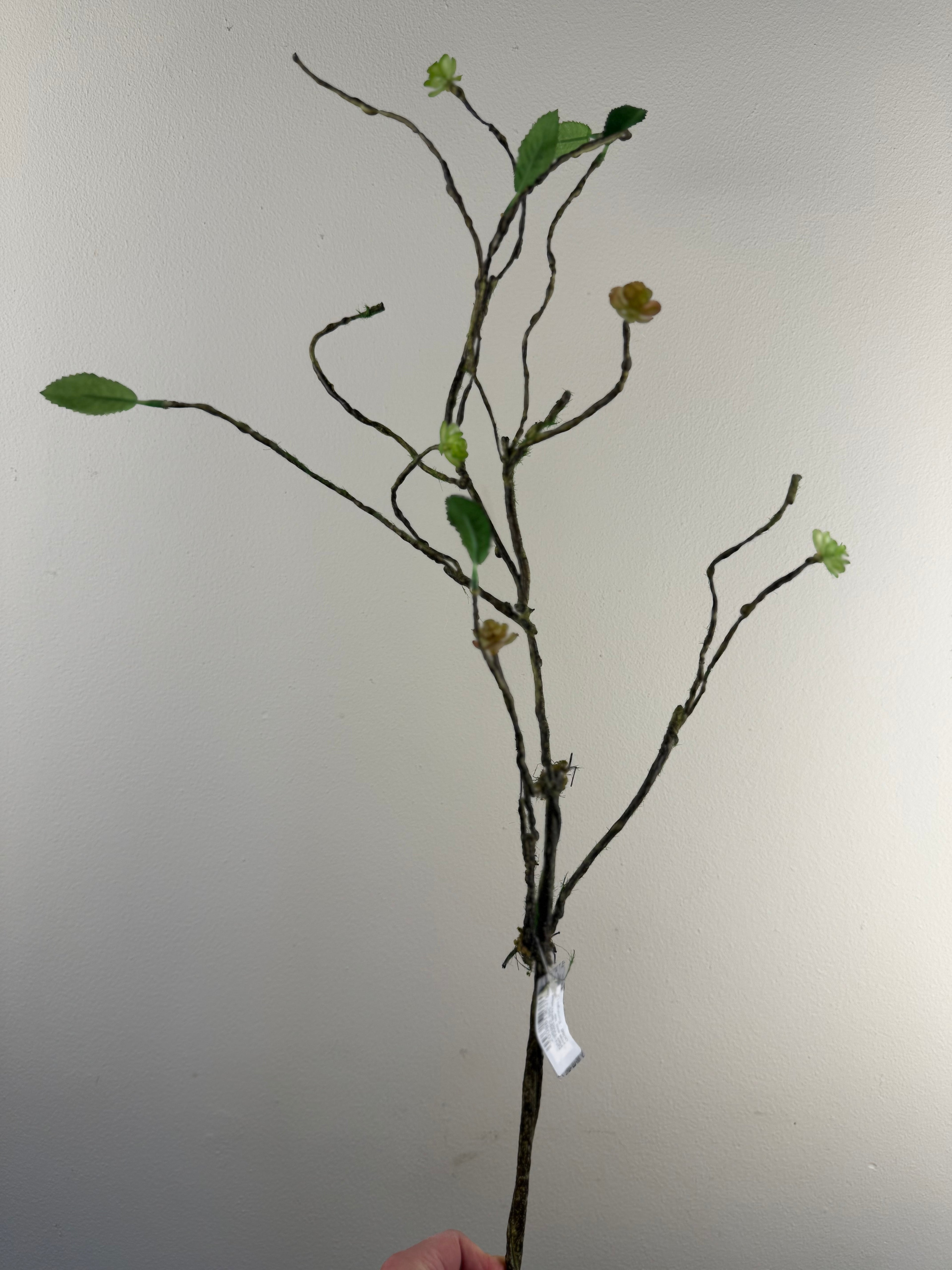 Flex TWIG spray with leaf 79cm