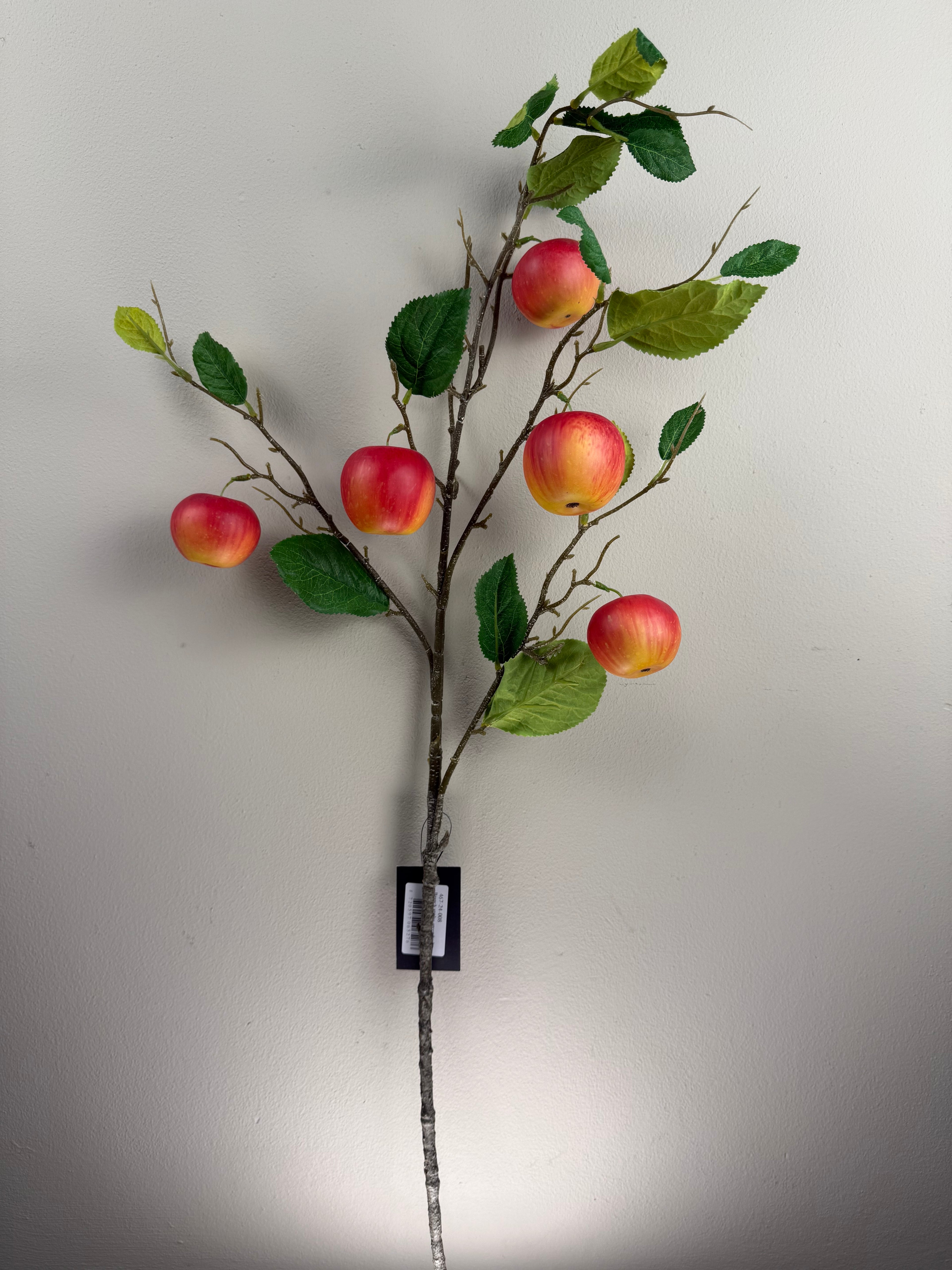 Kunsttak Appels 92 cm – Branch Apples Green/Red