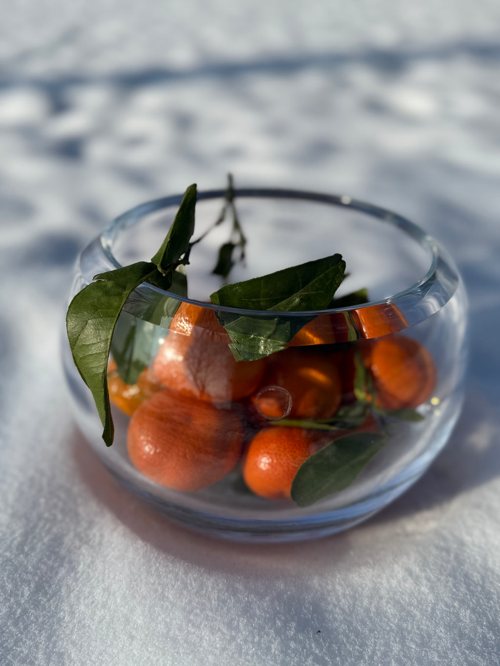 Lily Bowl 20 cm Nude Glass | Luxe Kristallen Schaal Handgemaakt