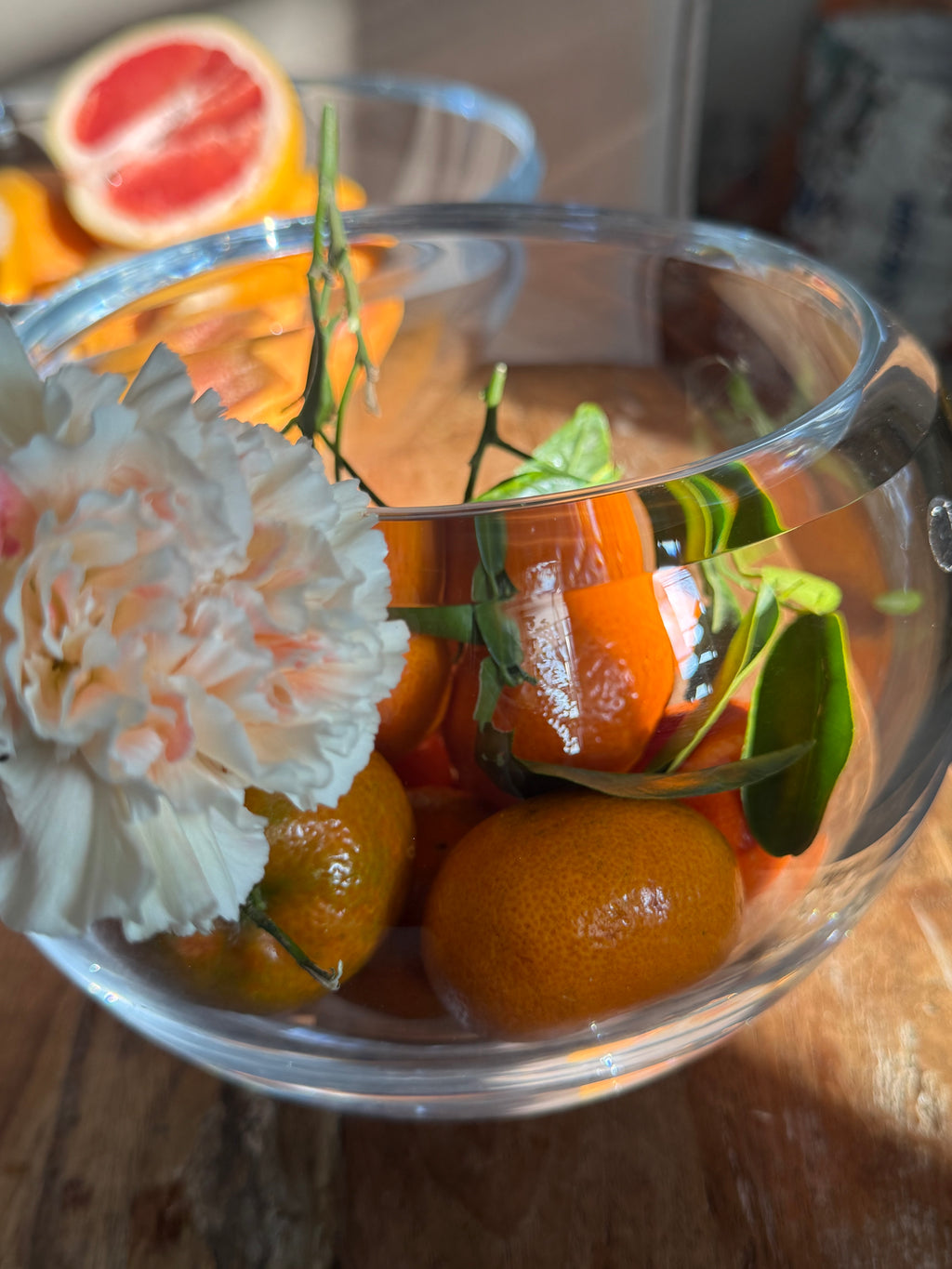 Lily Bowl 20 cm Nude Glass | Luxe Kristallen Schaal Handgemaakt