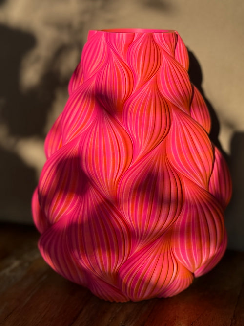 3D Geprinte Vaas Kelly – Elegant Design 25cm of 20cm — 25cm