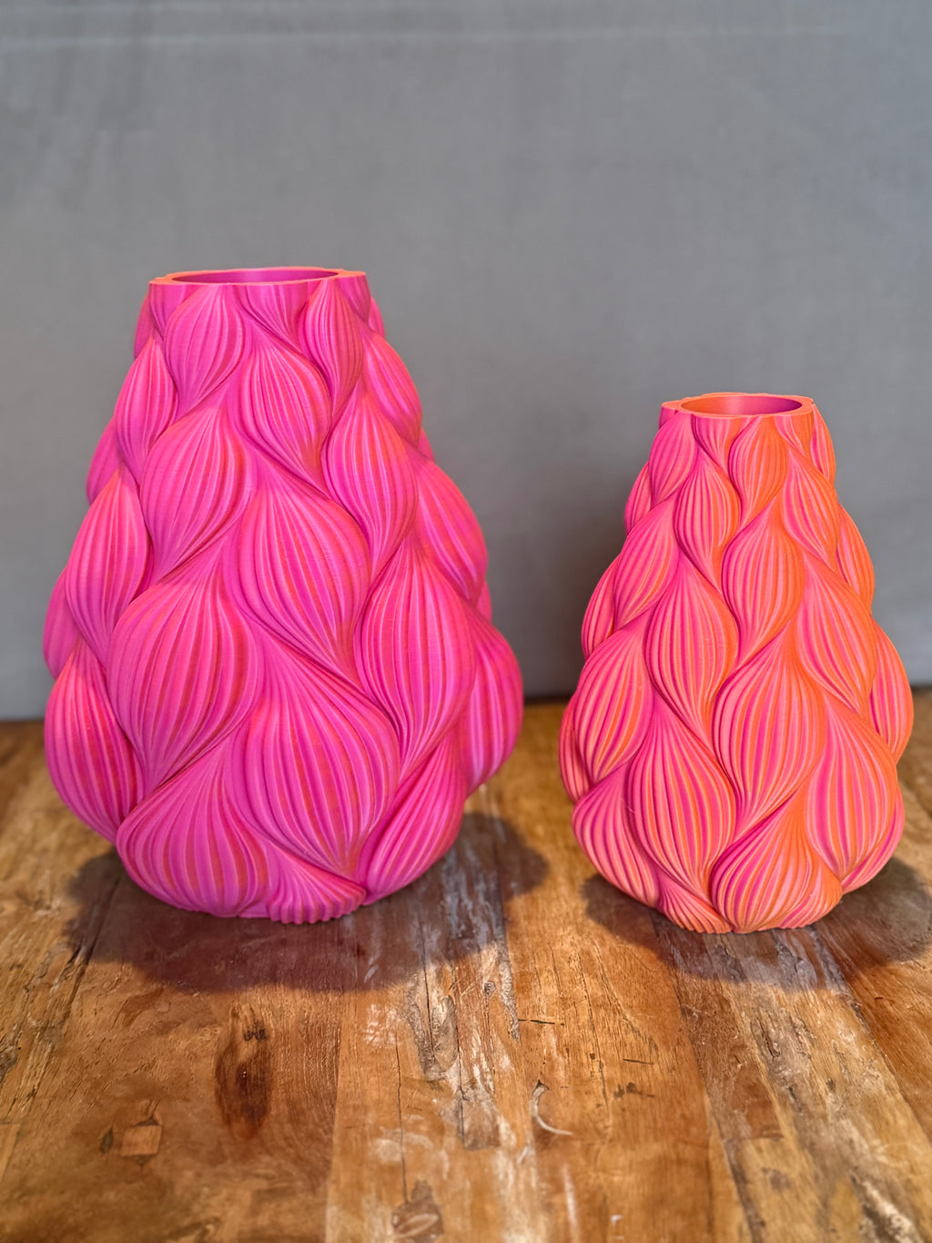 3D Geprinte Vaas Kelly – Elegant Design 25cm of 20cm — 25cm