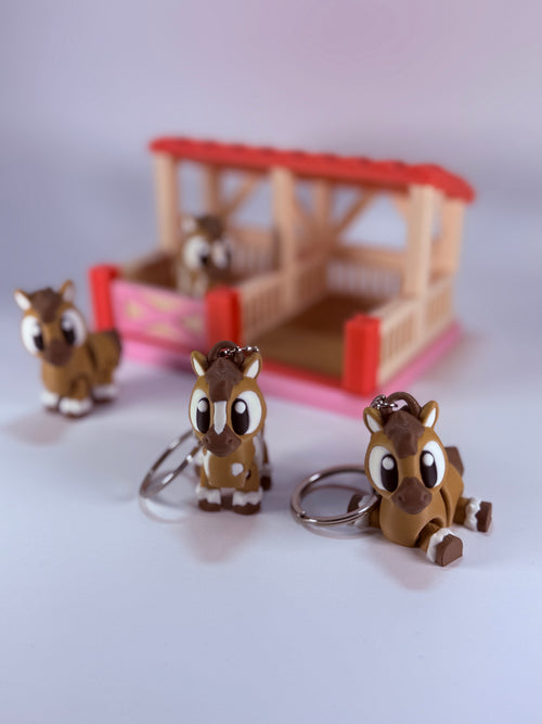 Flexi Paint Horse Sleutelhanger