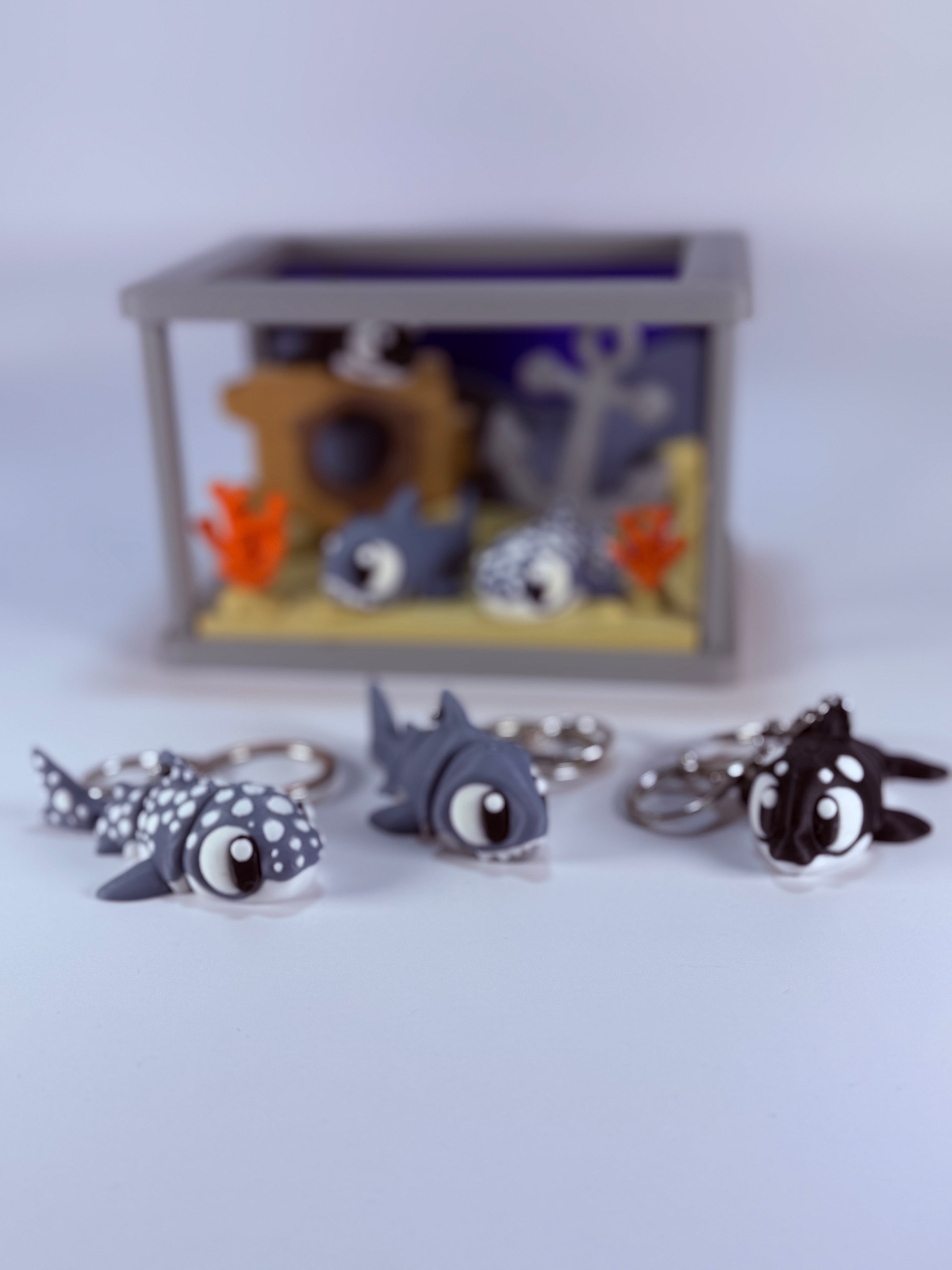 Flexi Walvishaai sleutelhanger