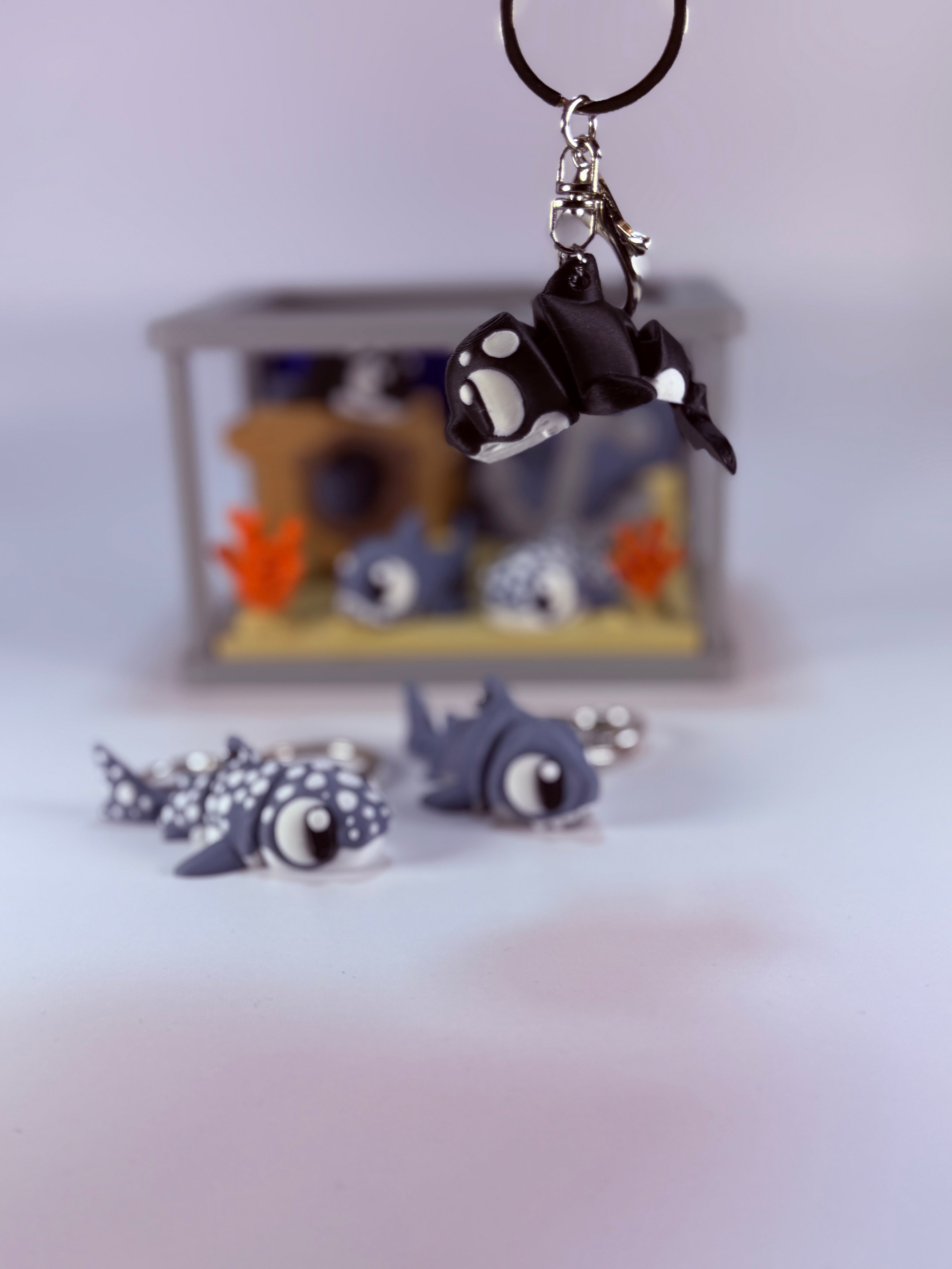 Flexi sleutelhanger Orca