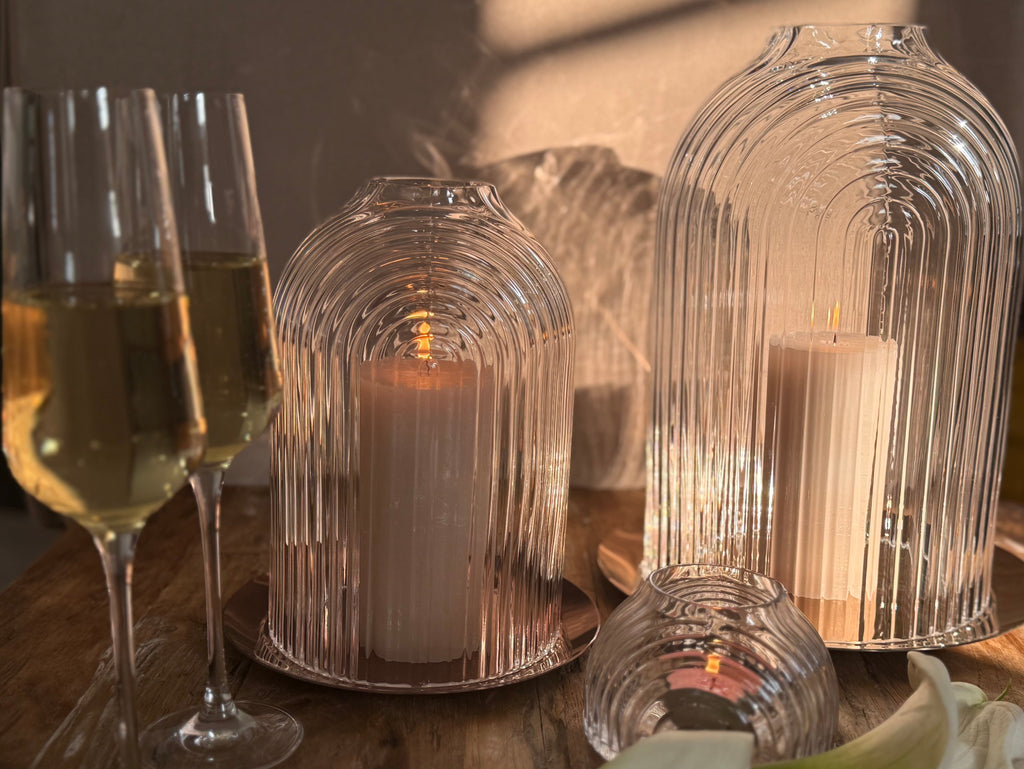 ILO Tealight Houder Nude Glass | Luxe Kristal Waxinelichthouder