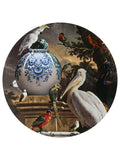 Wandbord - Bord- Pelikaan - 42 cm- Heinen Delfts Blauw