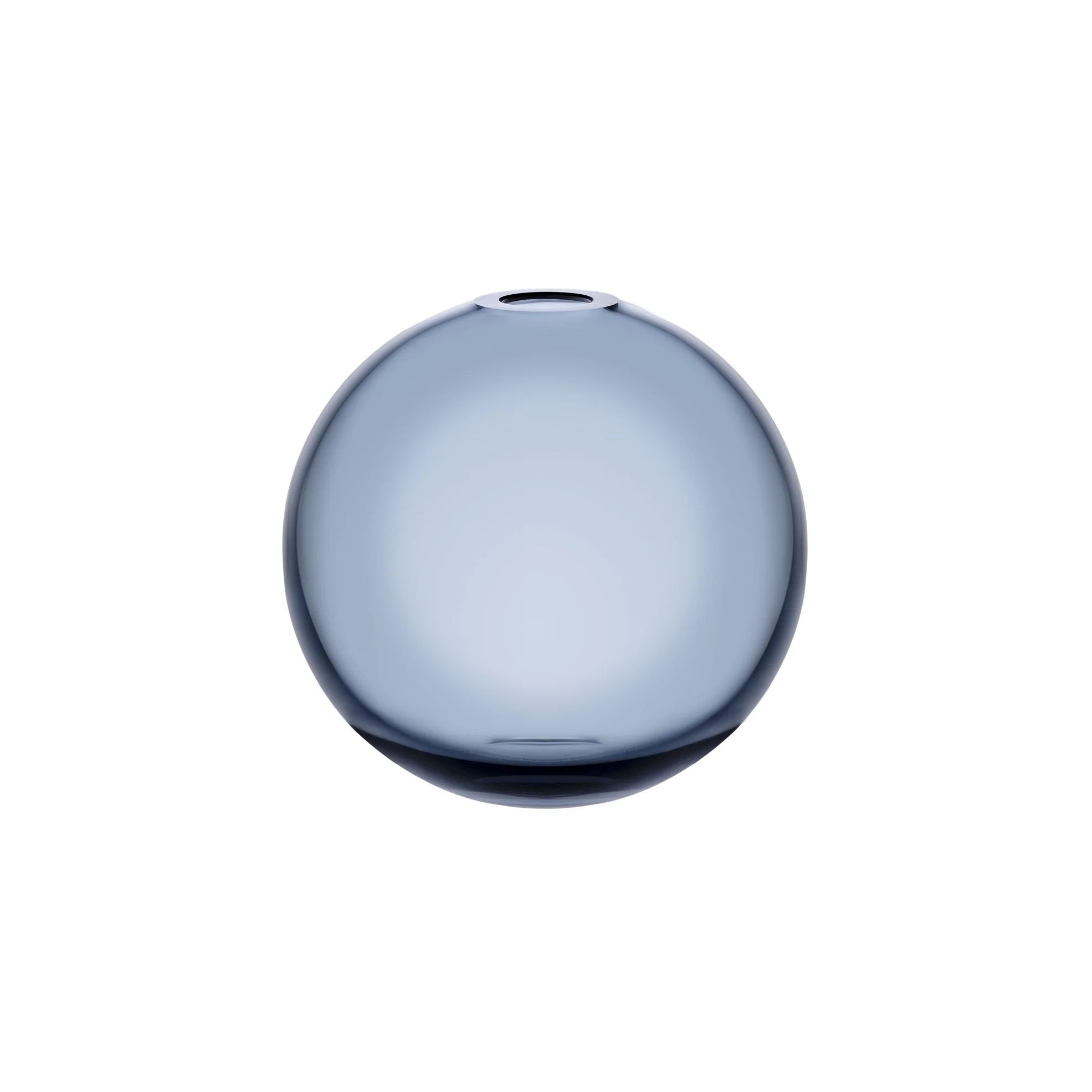 Mars Medium Vaas Staalblauw Nude Glass | Luxe Kristal Design