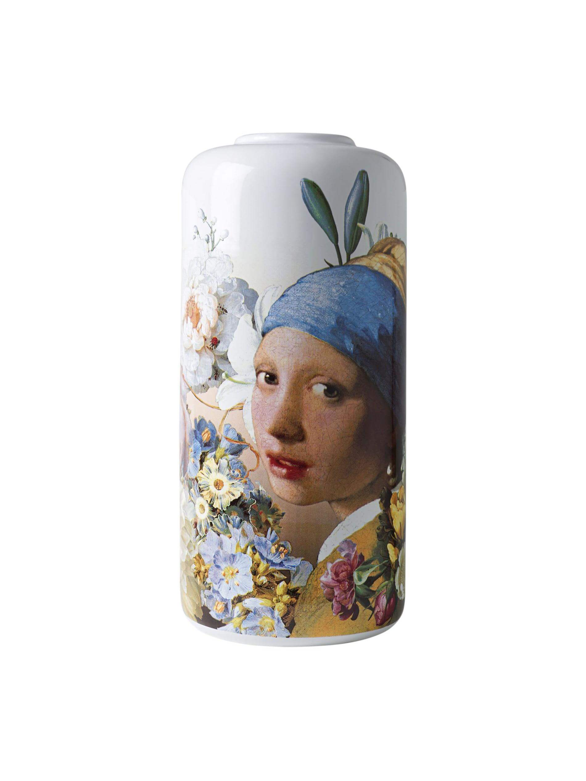 Cilindervaas Meisje met de parel pastel