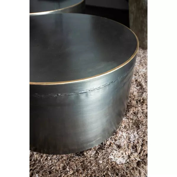 (PRE ORDER) Georgy Salontafel – Nikkel kleur PTMD