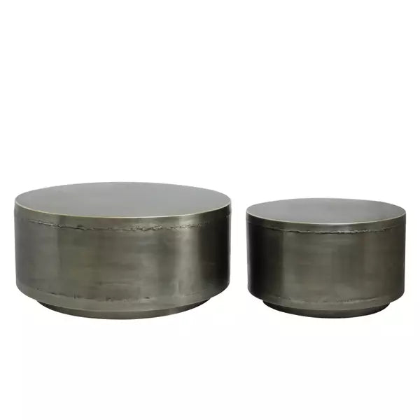 (PRE ORDER) Georgy Salontafel – Nikkel kleur PTMD